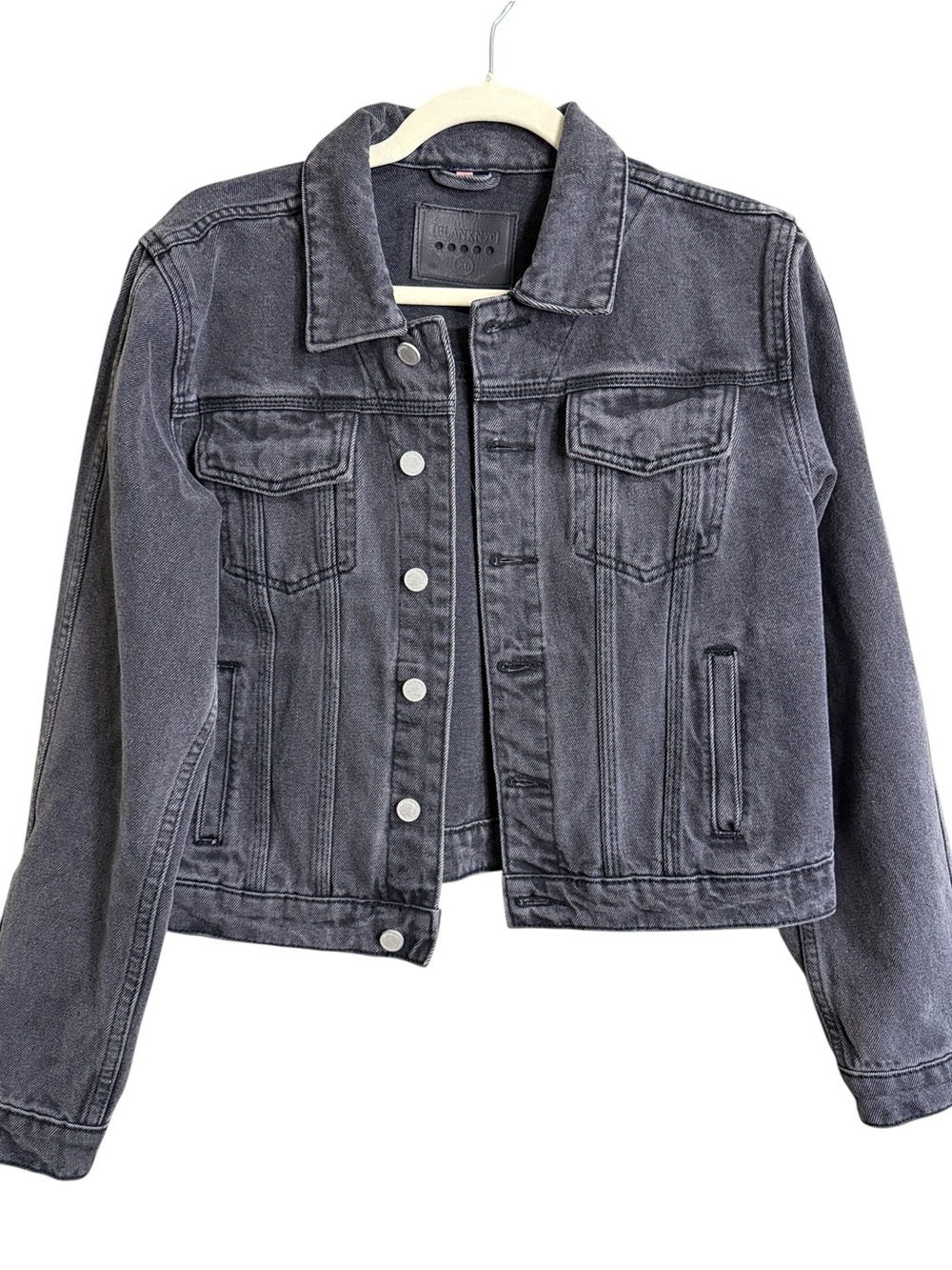 Blank NYC Washed Black Jean Jacket